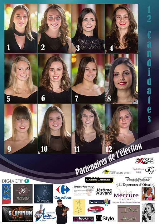 élection miss Rouen 2018