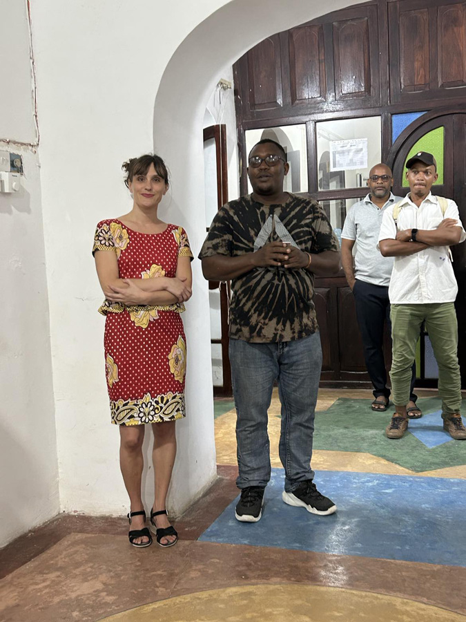 Résidence artistique à Zanzibar • Elodie Oberlé