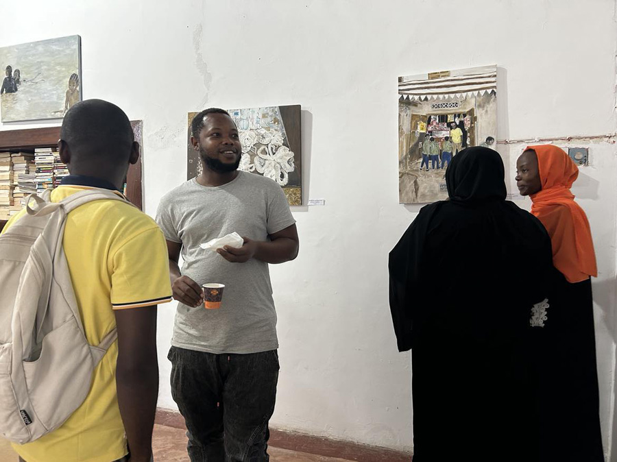 Résidence artistique à Zanzibar • Elodie Oberlé